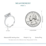 Bague Chat Éclatante Argent - La boutique du Maine Coon