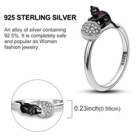 Bague Féline en Argent Unique - La boutique du Maine Coon