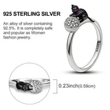 Bague Féline en Argent Unique - La boutique du Maine Coon