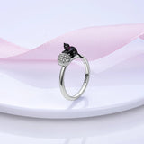 Bague Féline en Argent Unique - La boutique du Maine Coon