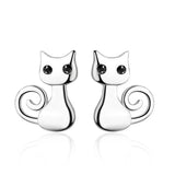 Boucles Chat Argent Étincelantes - La boutique du Maine Coon