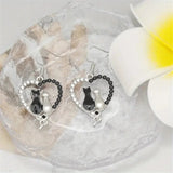 Boucles Chat Élégantes Zircon - La boutique du Maine Coon