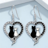 Boucles Chat Élégantes Zircon - La boutique du Maine Coon