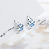 Boucles d'Oreilles Patte de Chat - La boutique du Maine Coon