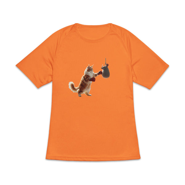 T-shirt de sport Maine Coon Boxeur - face_0