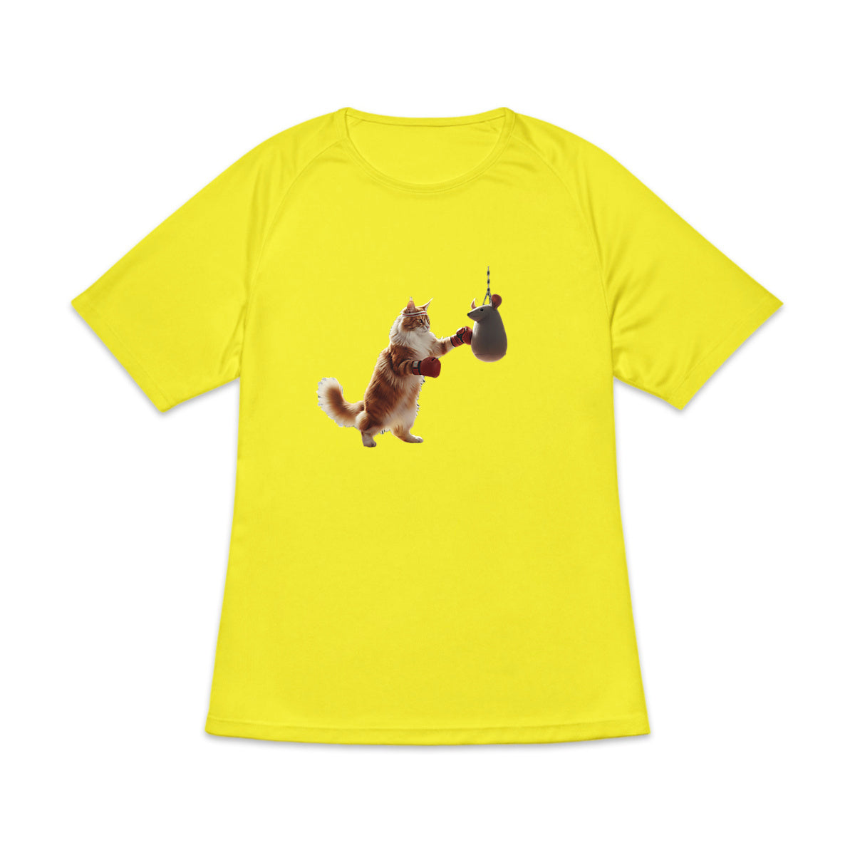 T-shirt de sport Maine Coon Boxeur - face_1
