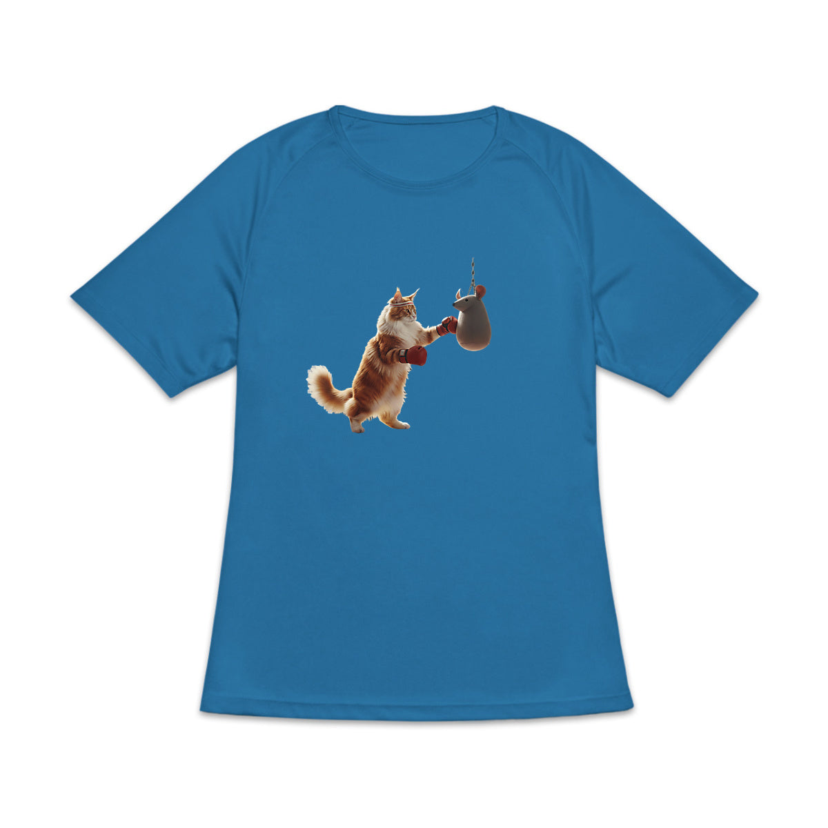 T-shirt de sport Maine Coon Boxeur - face_2