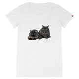 T-shirt Made in France Maine Coon noir - face_blanc