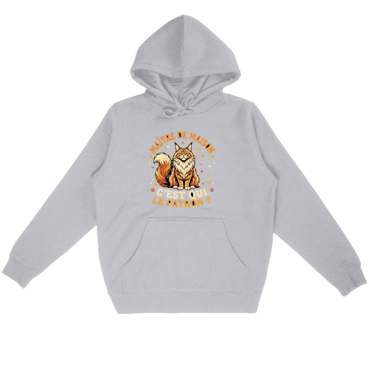 Sweat c'est qui le patron - face_gris
