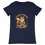 T-shirt C'est qui le patron - face_marine