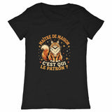 T-shirt C'est qui le patron - face_noir