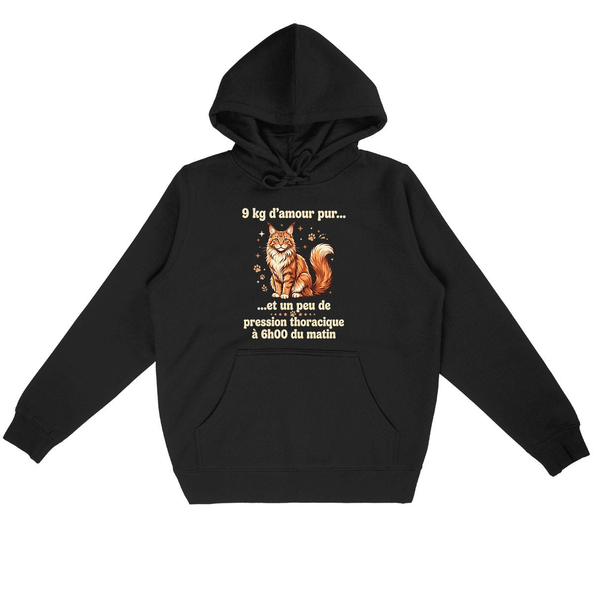 Sweat 9kg d'amour - face_noir