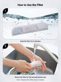 Filtres pour fontaine DownyPews – Une eau propre et saine pour votre animal - La boutique du Maine Coon