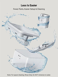 Fontaine à eau automatique pour chat 2.5L – Acier inoxydable & batterie longue durée - La boutique du Maine Coon