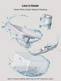 Fontaine à eau automatique pour chat 2.5L – Acier inoxydable & batterie longue durée - La boutique du Maine Coon