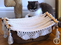 Hamac pour chat - Origine Nicaragua - La boutique du Maine Coon