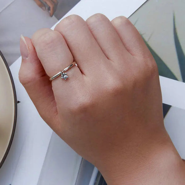 Bague Chat Mignon Argent