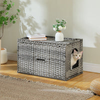Meuble pour caisse discret pour Chats