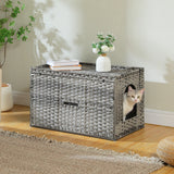 Meuble pour caisse discret pour Chats