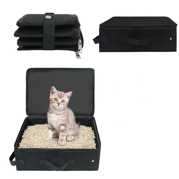 Litière Portative Pliable - La boutique du Maine Coon