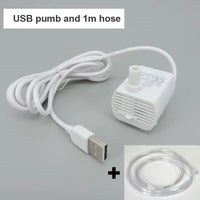 Pompe USB pour fontaines à chat - La boutique du Maine Coon