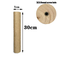 Poteaux pour arbre à chat en bois massif. - La boutique du Maine Coon