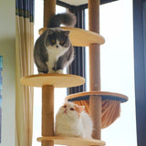 Poteaux pour arbre à chat en bois massif. - La boutique du Maine Coon