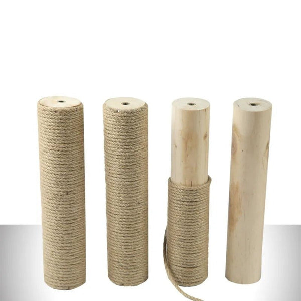 Poteaux pour arbre à chat en bois massif. - La boutique du Maine Coon
