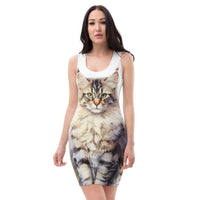 Robe Coupée et Cousue par Sublimation Maine Coon - La boutique du Maine Coon