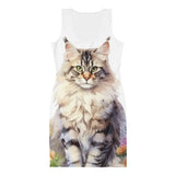 Robe Coupée et Cousue par Sublimation Maine Coon - La boutique du Maine Coon