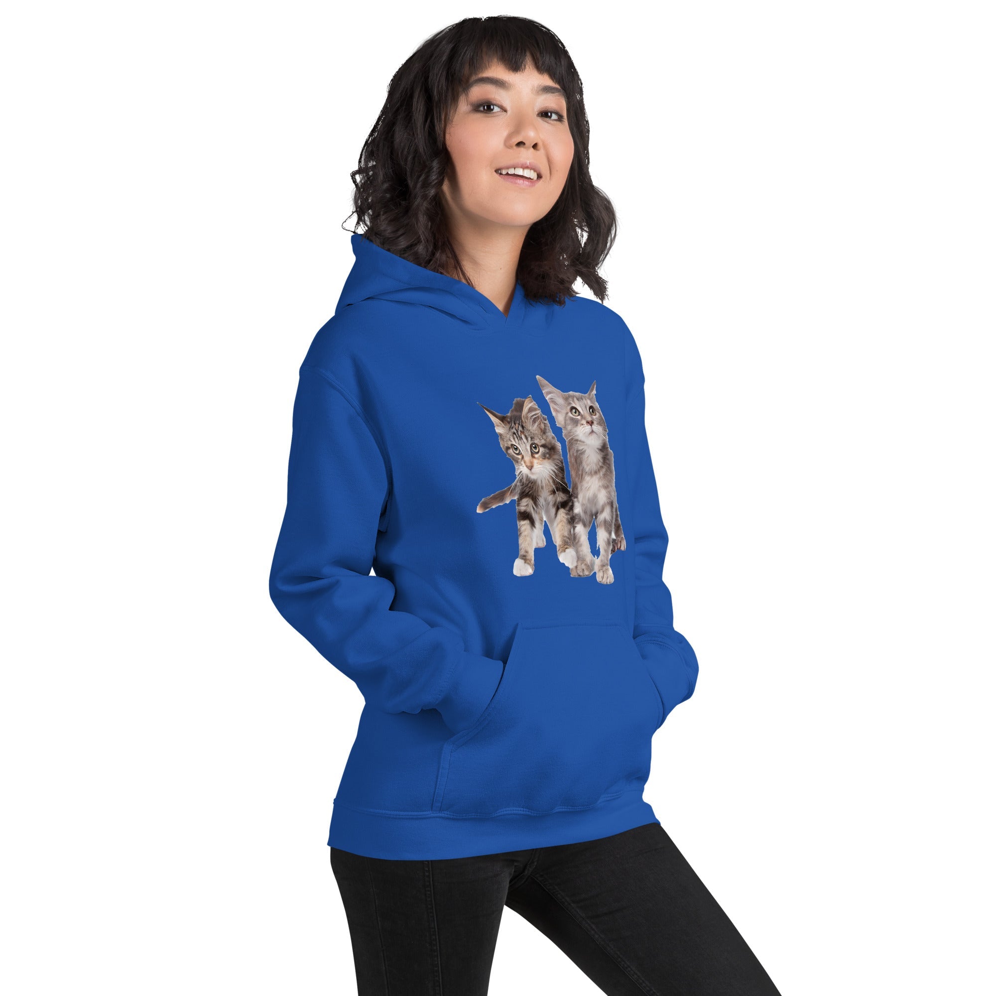 Sweat à capuche Bébés Maine Coon Exclusif - La boutique du Maine Coon
