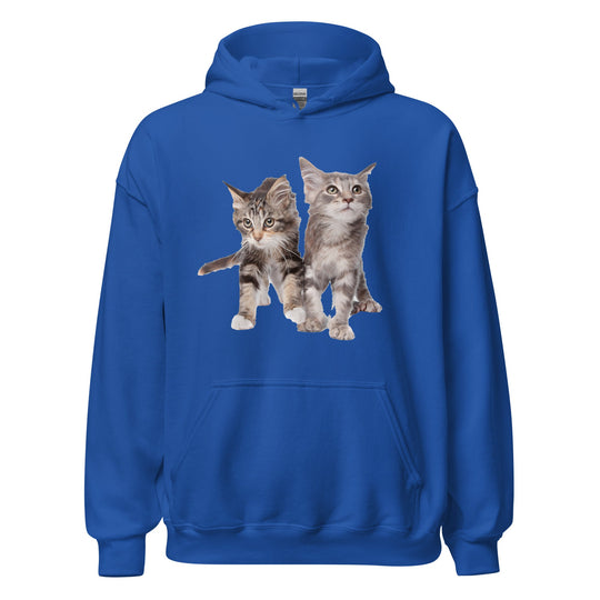 Sweat à capuche Bébés Maine Coon Exclusif - La boutique du Maine Coon
