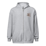 Sweat à capuche épais unisexe à fermeture éclair Maine Coon - La boutique du Maine Coon