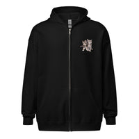 Sweat à capuche épais unisexe à fermeture éclair Maine Coon - La boutique du Maine Coon