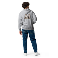 Sweat à capuche épais unisexe à fermeture éclair Maine Coon - La boutique du Maine Coon