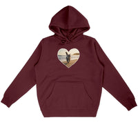 Sweat-shirt "Cœur Maine Coon" Bio & Recyclé - La boutique du Maine Coon
