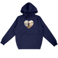 Sweat-shirt "Cœur Maine Coon" Bio & Recyclé - La boutique du Maine Coon