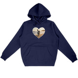 Sweat-shirt "Cœur Maine Coon" Bio & Recyclé - La boutique du Maine Coon