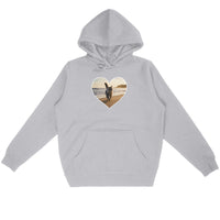 Sweat-shirt "Cœur Maine Coon" Bio & Recyclé - La boutique du Maine Coon