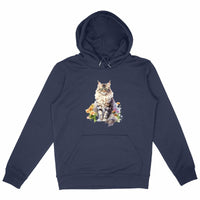 Sweat Shirt Maine Coon heureux - La boutique du Maine Coon