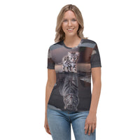 T-shirt chaton et tigre - La boutique du Maine Coon