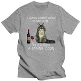 T-shirt Graphique Drôle Oversize - La boutique du Maine Coon