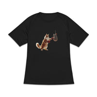 T-shirt Sport Maine Coon Boxeur - La boutique du Maine Coon