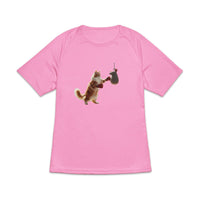 T-shirt Sport Maine Coon Boxeur - La boutique du Maine Coon