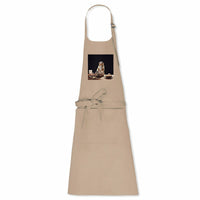 Tablier "Maine Coon qui Cuisine" - 100% Coton Bio TOP Qualité - Grande Poche et Boucle Recyclée - La boutique du Maine Coon