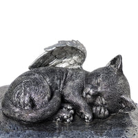 Urne funéraire en forme de chat personnalisable - La boutique du Maine Coon