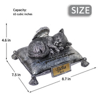 Urne funéraire en forme de chat personnalisable - La boutique du Maine Coon