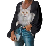 Blouse large Maine Coon Red - Maine Coon Red / XL - T-shirt