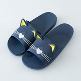 Claquettes bouille de chats - Marine homme / 37 - Chaussures