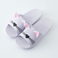 Claquettes bouille de chats - Violet femme / 43 - Chaussures